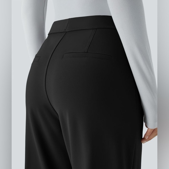 NWT Halara Flex High Waisted Pocket Straight Leg Work Pants - Picture 5 of 8